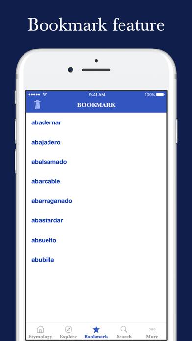 Spanish Etymology Dictionary Captura de pantalla de la aplicación #5