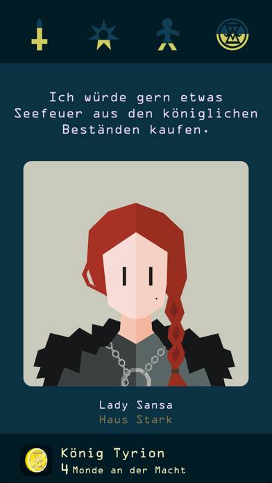 Reigns: Game of Thrones App skärmdump #4