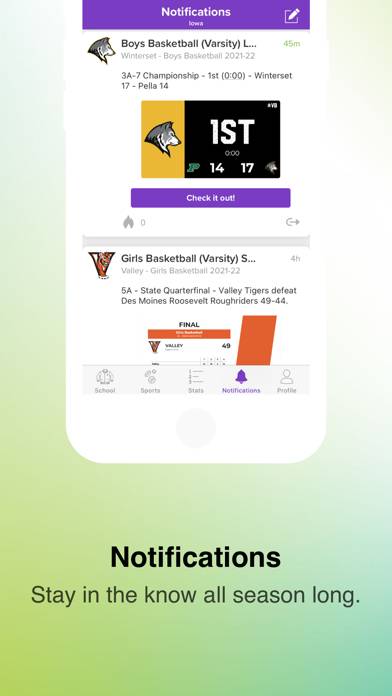 Bound Sports App screenshot