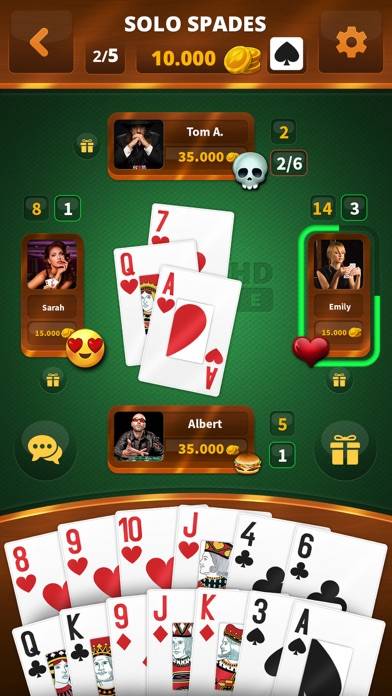 Batak HD Online : Spades Game