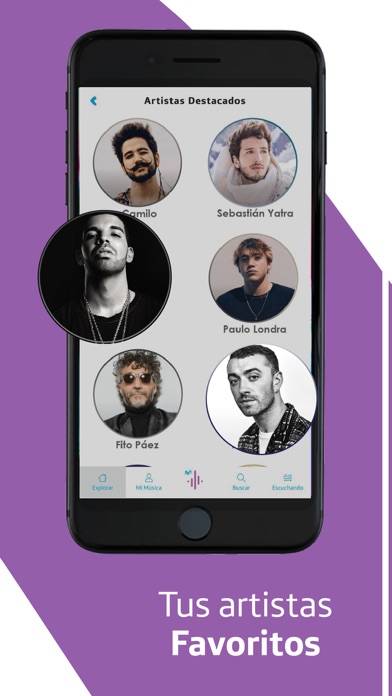 Movistar Música App screenshot #2