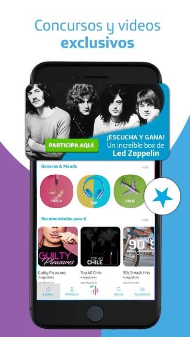 Movistar Música App screenshot #3