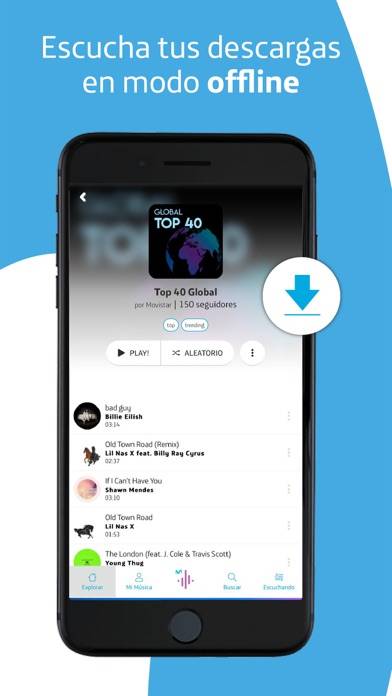 Movistar Música App screenshot #5