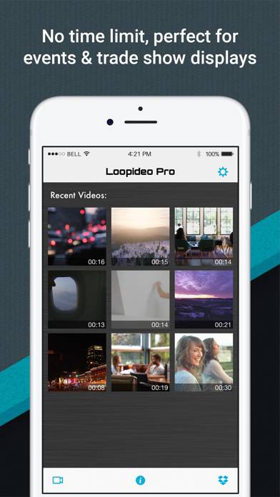 Loopideo Pro Captura de pantalla de la aplicación #5