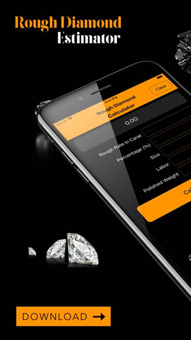 Rough Diamond Calculator screenshot