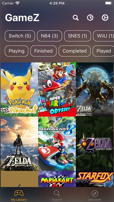 GameZ Collection App screenshot #1