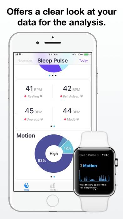 Sleep Tracker for Watch App screenshot