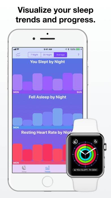 Sleep Tracker for Watch App screenshot