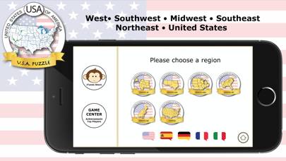 USA Puzzle • Geography Captura de pantalla de la aplicación #2