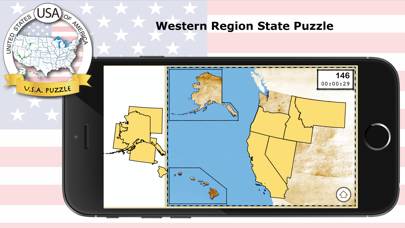 USA Puzzle • Geography Captura de pantalla de la aplicación #3