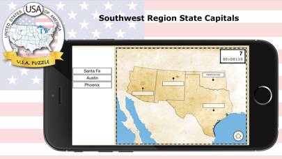 USA Puzzle • Geography Captura de pantalla de la aplicación #4