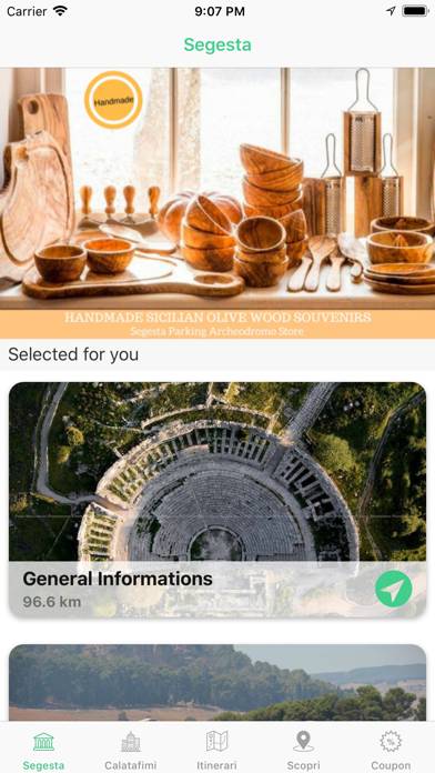 Segesta Green Tours Schermata dell'app #1