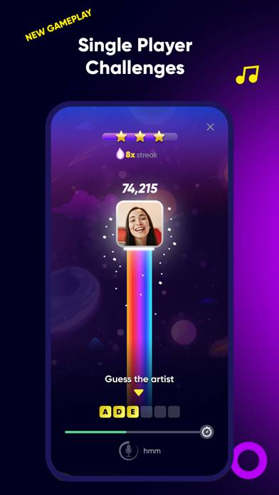 Faceoff – Song Quiz App screenshot #1