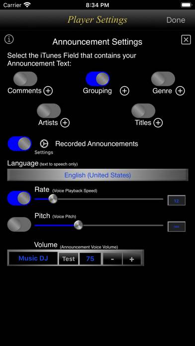 Music DJ Pro Capture d'écran de l'application