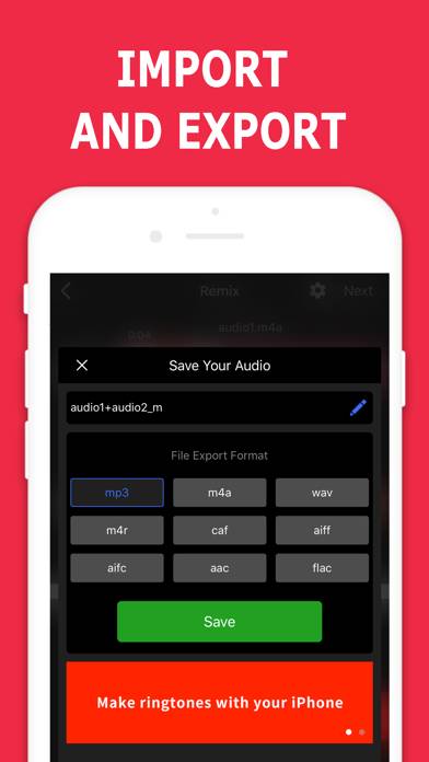 Audio Editor Schermata dell'app #4