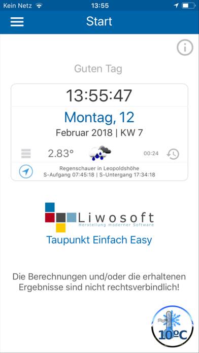 Taupunkt Einfach Easy immagine dello schermo