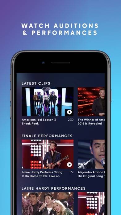 American Idol App screenshot #3