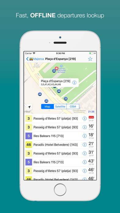 Majorca Public Transport Captura de pantalla de la aplicación #3