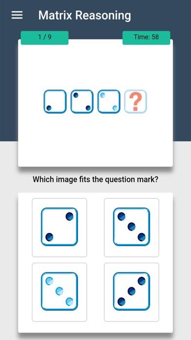 IQ Test Brain Training Riddles Capture d'écran de l'application #1
