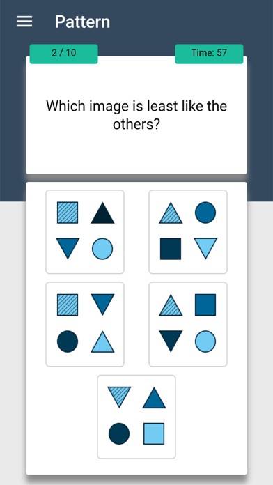 IQ Test Brain Training Riddles Capture d'écran de l'application #4