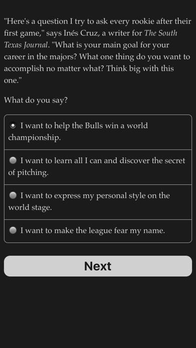 The Fielder's Choice App screenshot #3
