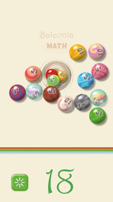 Balconia Math : 21 Marbles Captura de pantalla de la aplicación #2