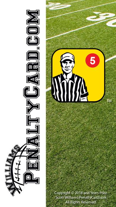 Williams Penalty Card screenshot