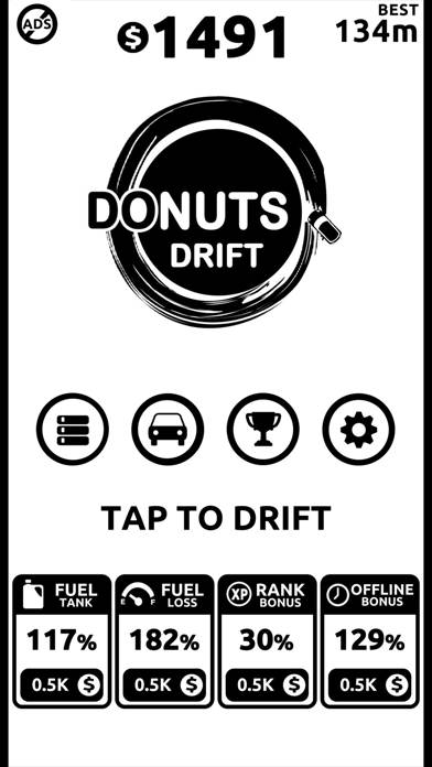 Donuts Drift Скриншот приложения #4