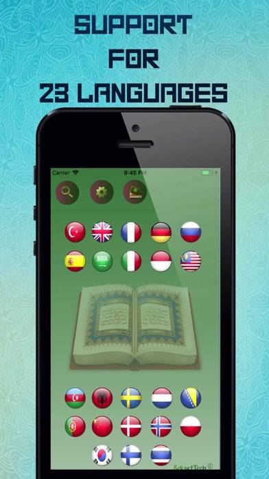 Offline Quran Audio Reader Pro Capture d'écran de l'application #5