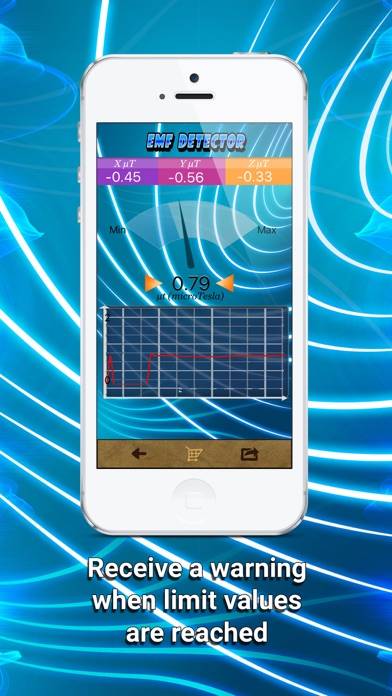 Electromagnetic Detector PRO Captura de pantalla de la aplicación #2