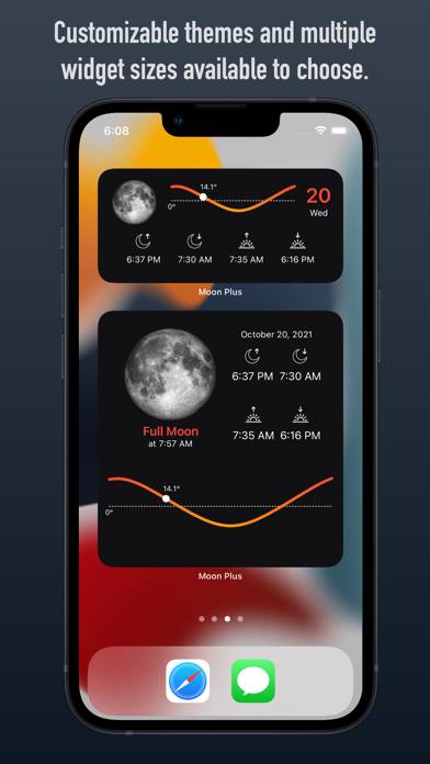 Moon Calendar Plus App screenshot #6