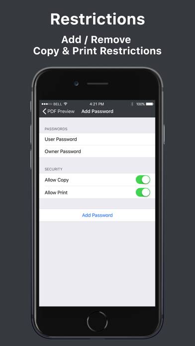 PDF Password Remover Tool App screenshot #3