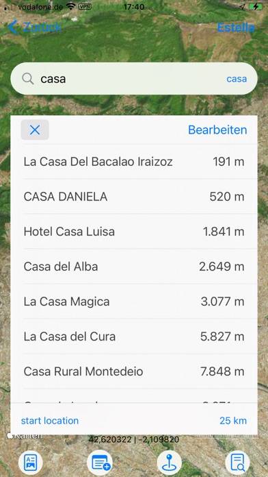Camino Map App-Screenshot #4