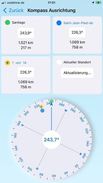 Camino Map App-Screenshot #6