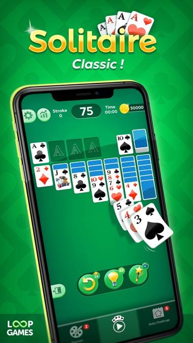 Solitaire Spiel-Screenshot