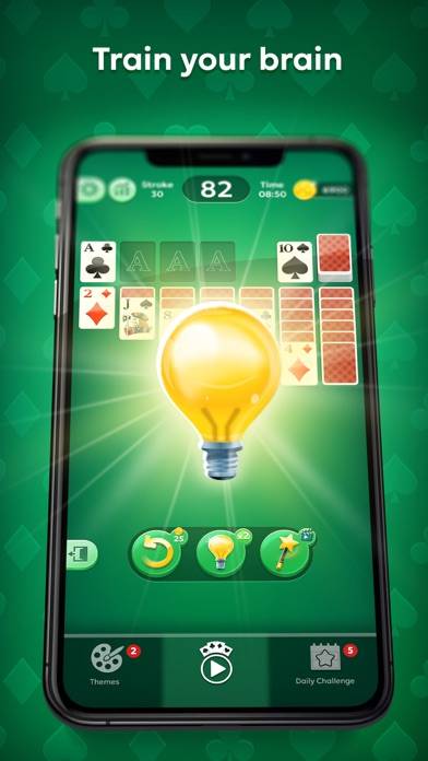 Solitaire Spiel-Screenshot