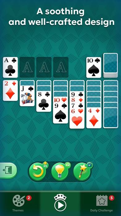 Solitaire Spiel-Screenshot