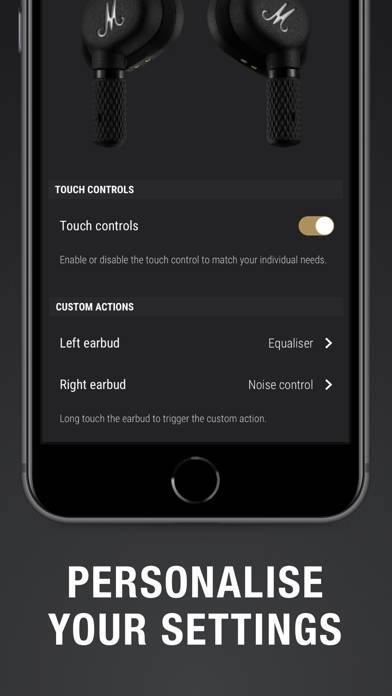 Marshall Bluetooth Capture d'écran de l'application #5