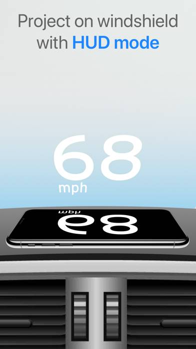 Speedometer One Speed Tracker Скриншот приложения #5