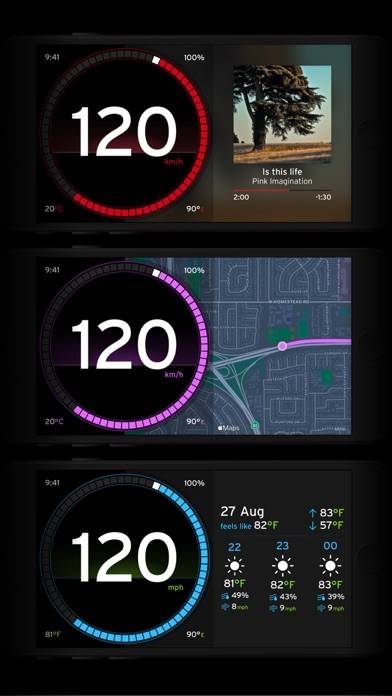 Speedometer One Speed Tracker App skärmdump #6