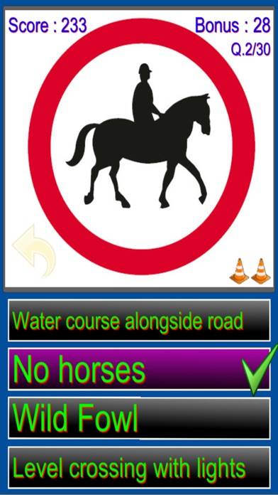 UK Road Signs Pro game screenshot