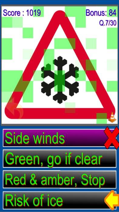 UK Road Signs Pro game screenshot