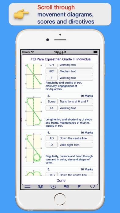 FEI Para Dressage App screenshot