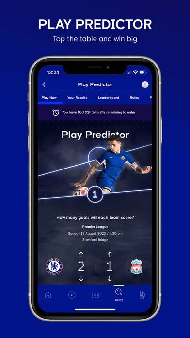 Chelsea FC Captura de pantalla de la aplicación #4