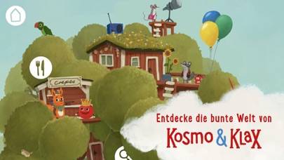 Kosmo & Klax: Treehouse-Party App screenshot #1