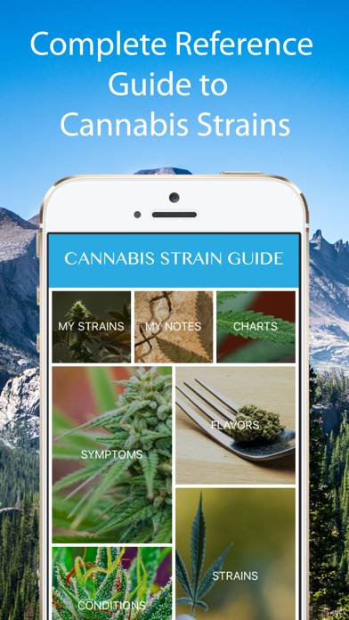 Cannabis Strain Guide App-Screenshot #1