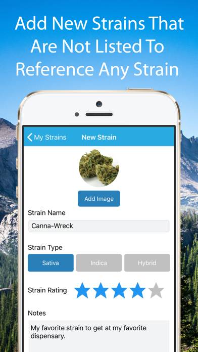 Cannabis Strain Guide App-Screenshot #3