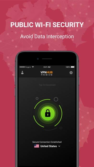 VPNHUB VPN & Wifi Proxy Schermata dell'app #4