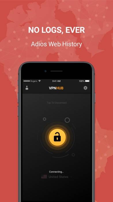 VPNHUB VPN & Wifi Proxy Capture d'écran de l'application #5