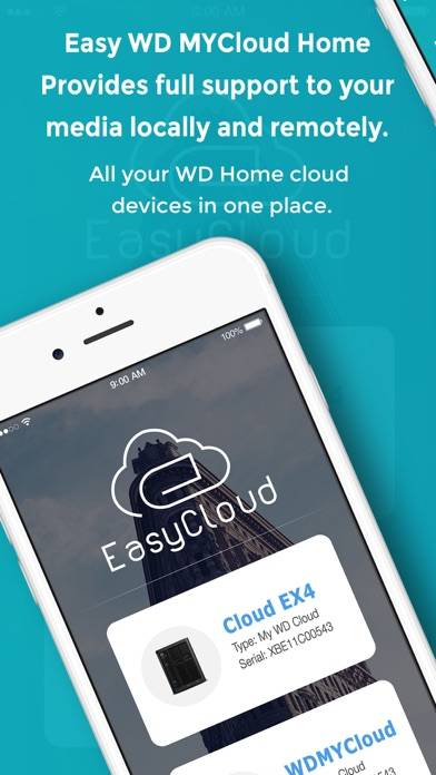 Descarga de la aplicación Easy WD MyCloud Home